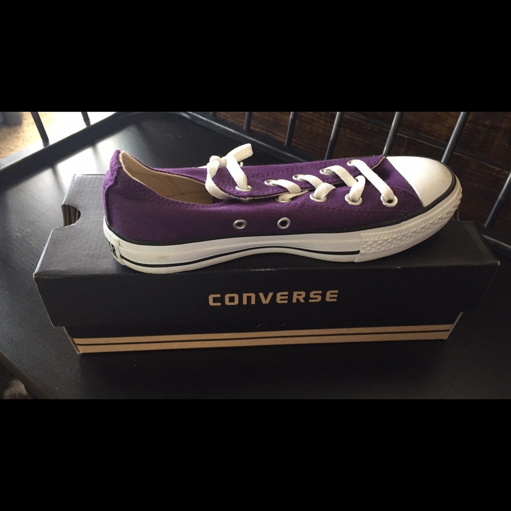 Purple Converse